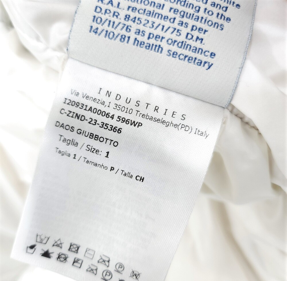 [럭스유] 1 / 몽클레어 여성 블랙 DAOS 다오스 구스 다운 패딩 1A00064