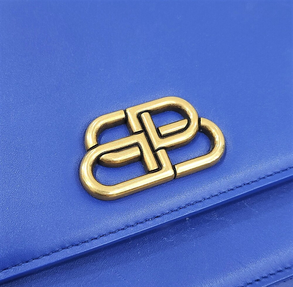 [럭스유] 발렌시아가 BB 샤프 사첼 숄더백 블루