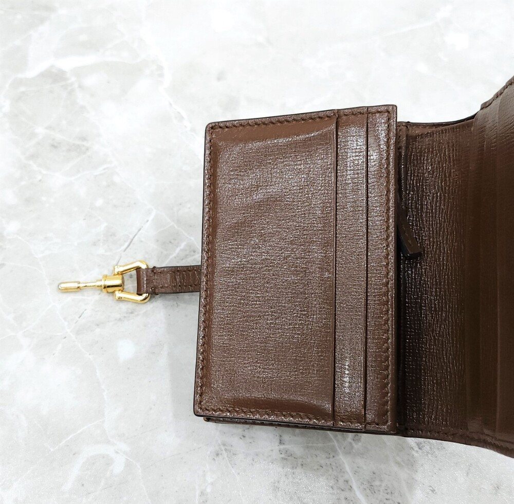 [럭스유] 구찌 GG 재키 1961 여성 카드 반지갑 645536