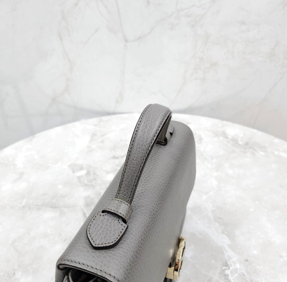 [럭스유] 구찌 인터로킹 탑핸들 체인 숄더백 510302