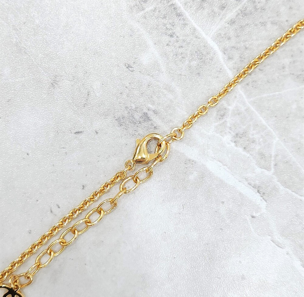 [럭스유] (새상품) 샤넬 CC로고 크리스탈 하트 목걸이 AB9922