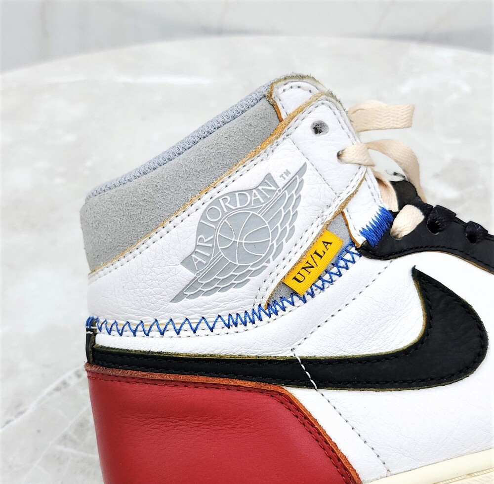 [럭스유] 260 / 나이키 조던1 X 유니온 레트로 하이 블랙토 스니커즈