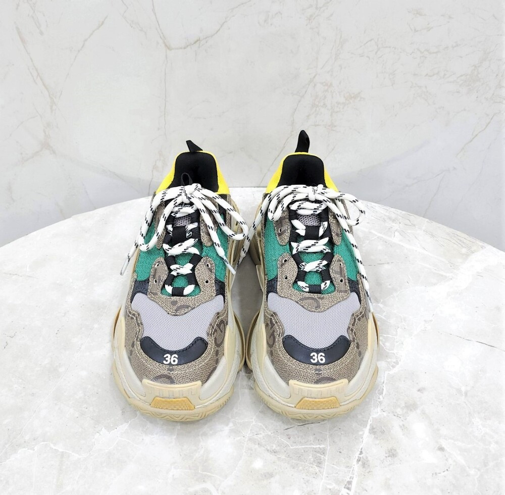 [럭스유] 36 / 발렌시아가 X 구찌 해커프로젝트 트리플S 스니커즈