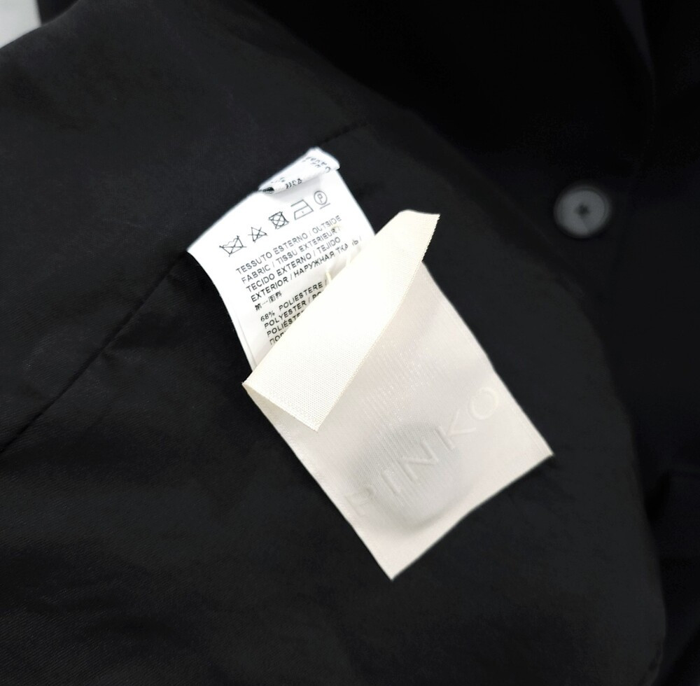 [럭스유] 38 / 핀코 블랙 캐주얼 버튼 싱글 블레이저