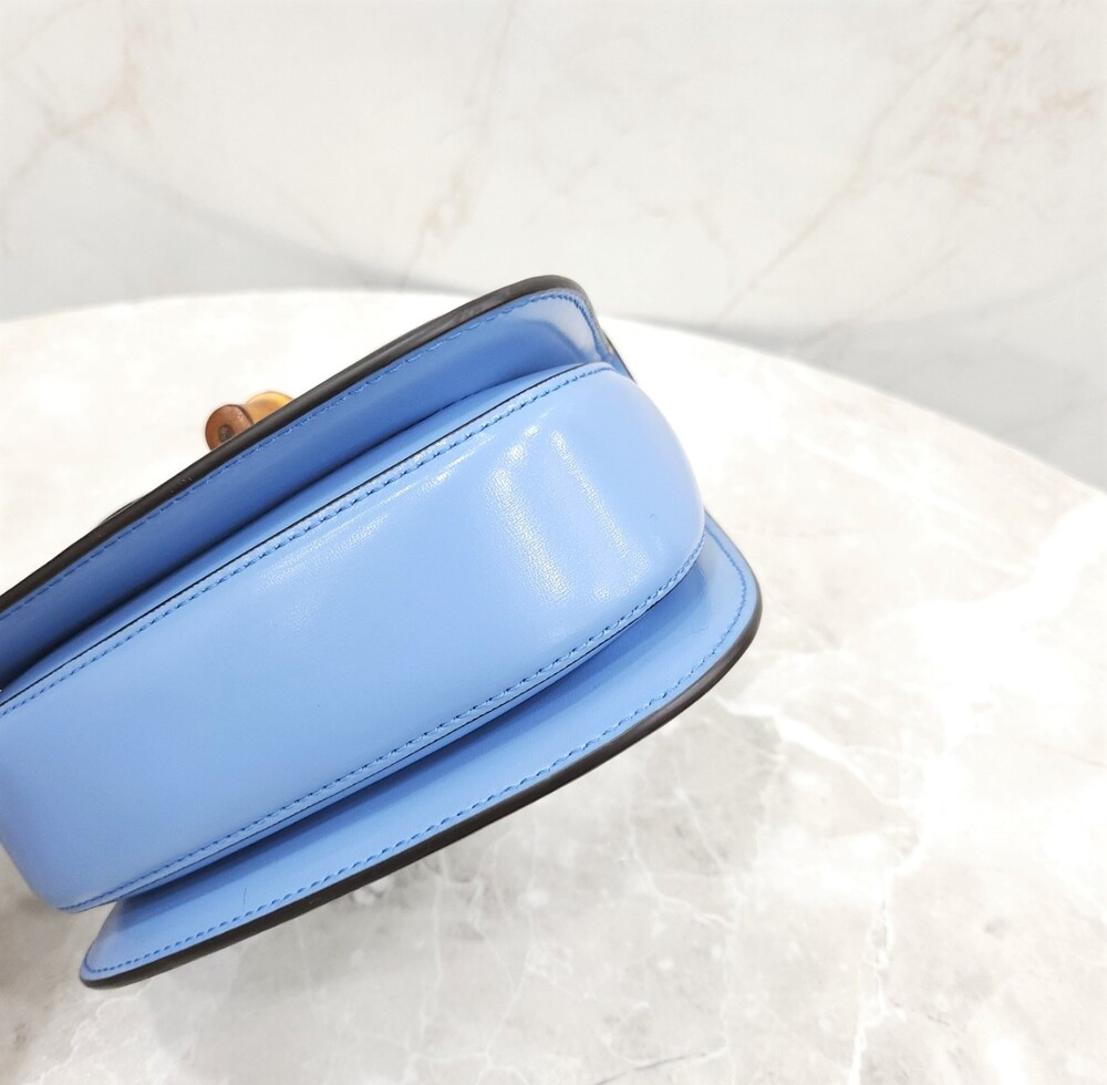 [럭스유] 구찌 뱀부 1947 탑핸들 미니 토트백 686864