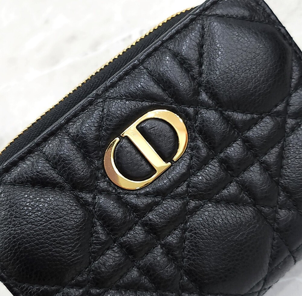 [럭스유] 디올 졸리 스칼렛 블랙 까나쥬 지갑 S3111UNJB_M900