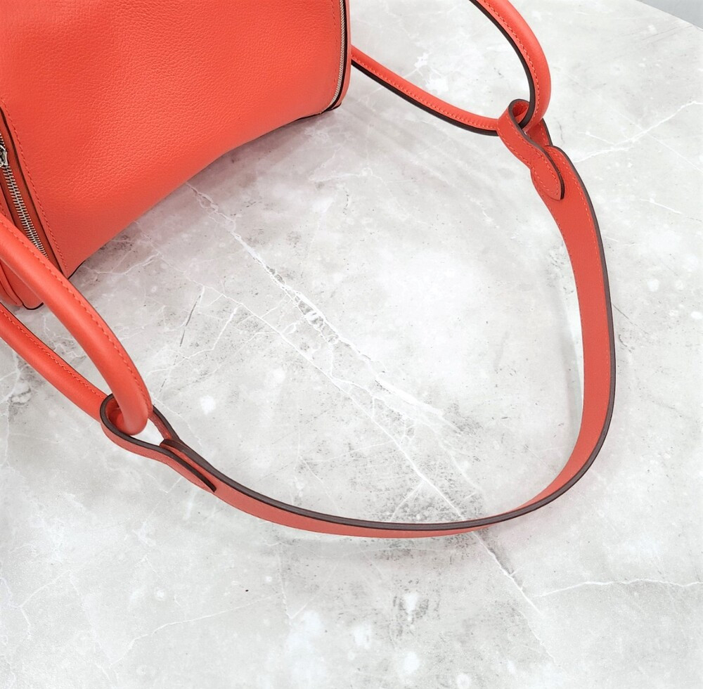 [럭스유] 에르메스 린디 26 에버컬러 오렌지필드 은장 W각인