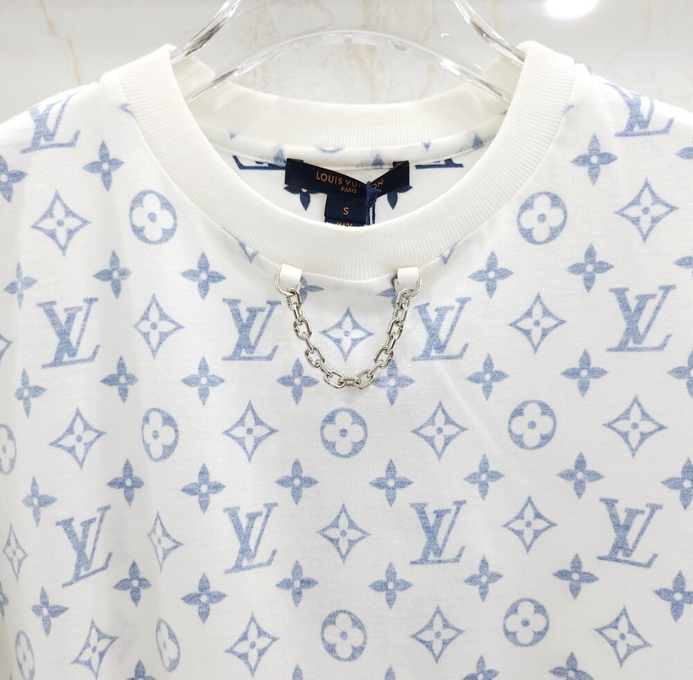 [럭스유] (새상품) S / 루이비통 LV 에스칼 모노그램 반팔 티셔츠 1A8QDI