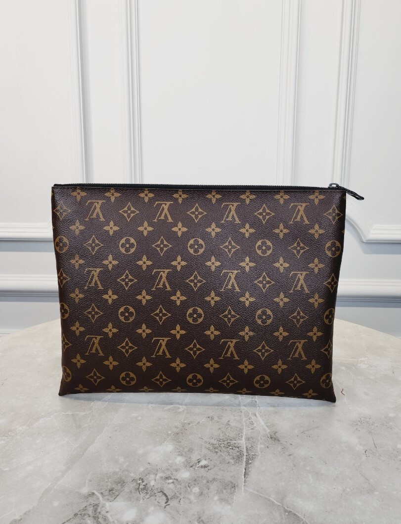 [럭스유] 루이비통 한정판 모노그램 버질아블로 오렌지 체인 클러치백