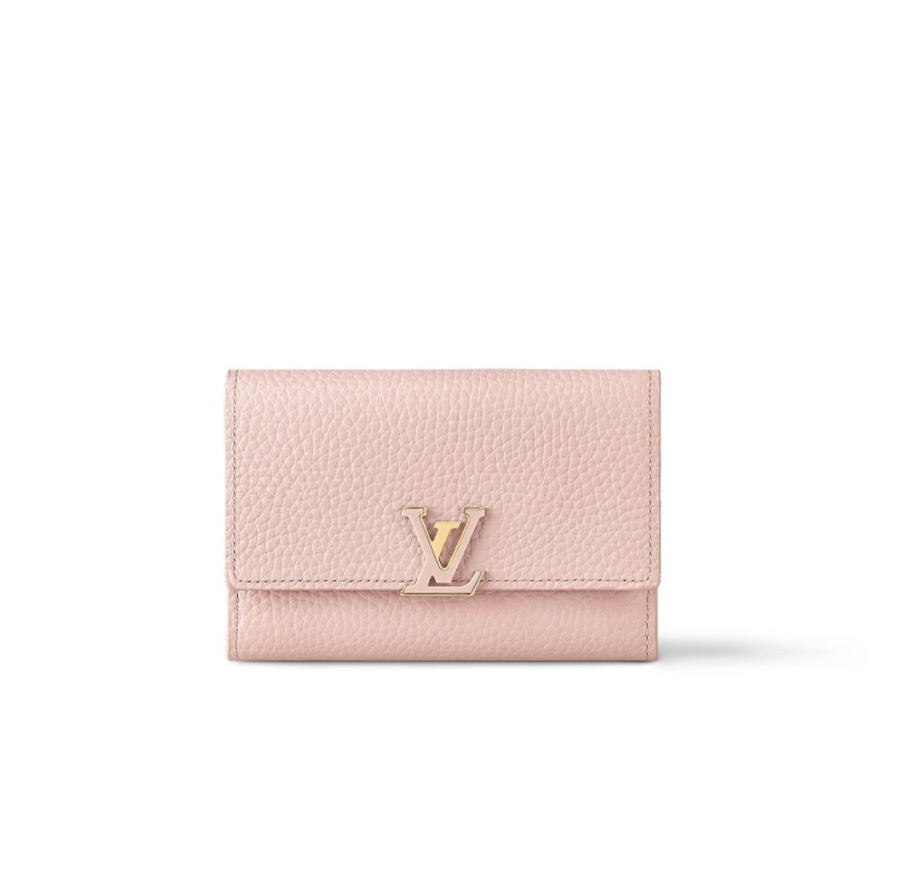 [럭스유] 루이비통 카퓌신 컴팩트 월릿 지갑 로즈자스민 M82361