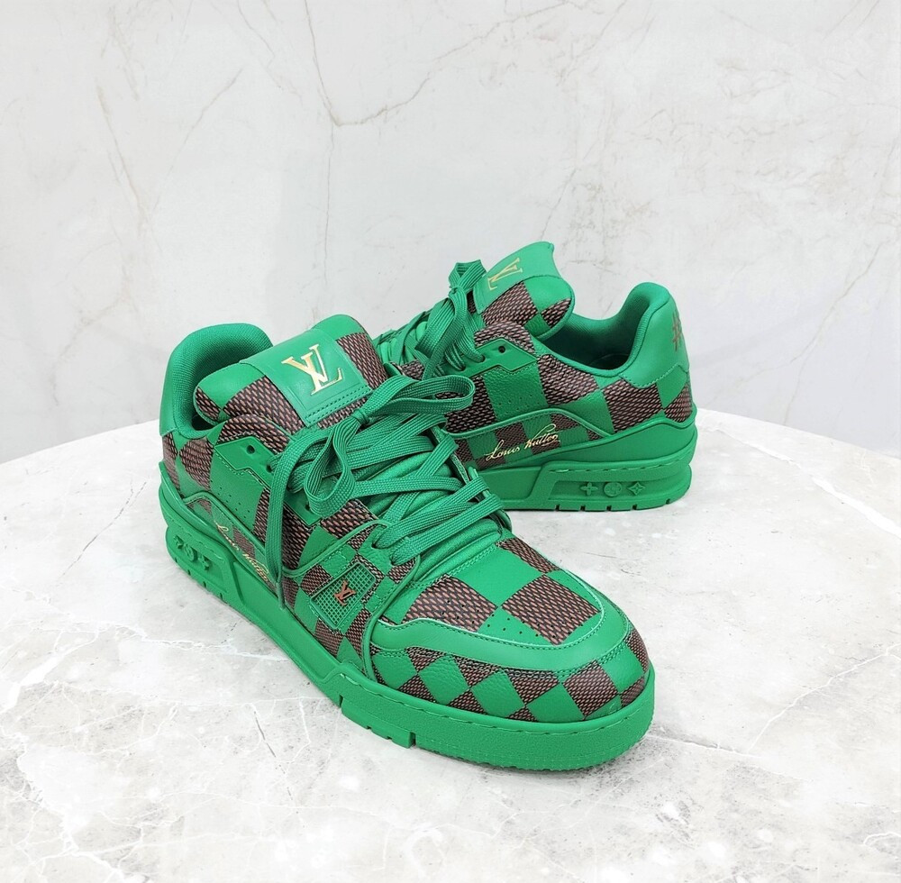 [럭스유] (새상품) 8 / 루이비통 퍼렐 LV 트레이너 다미에 팝컬렉션 스니커즈 1ACN5D