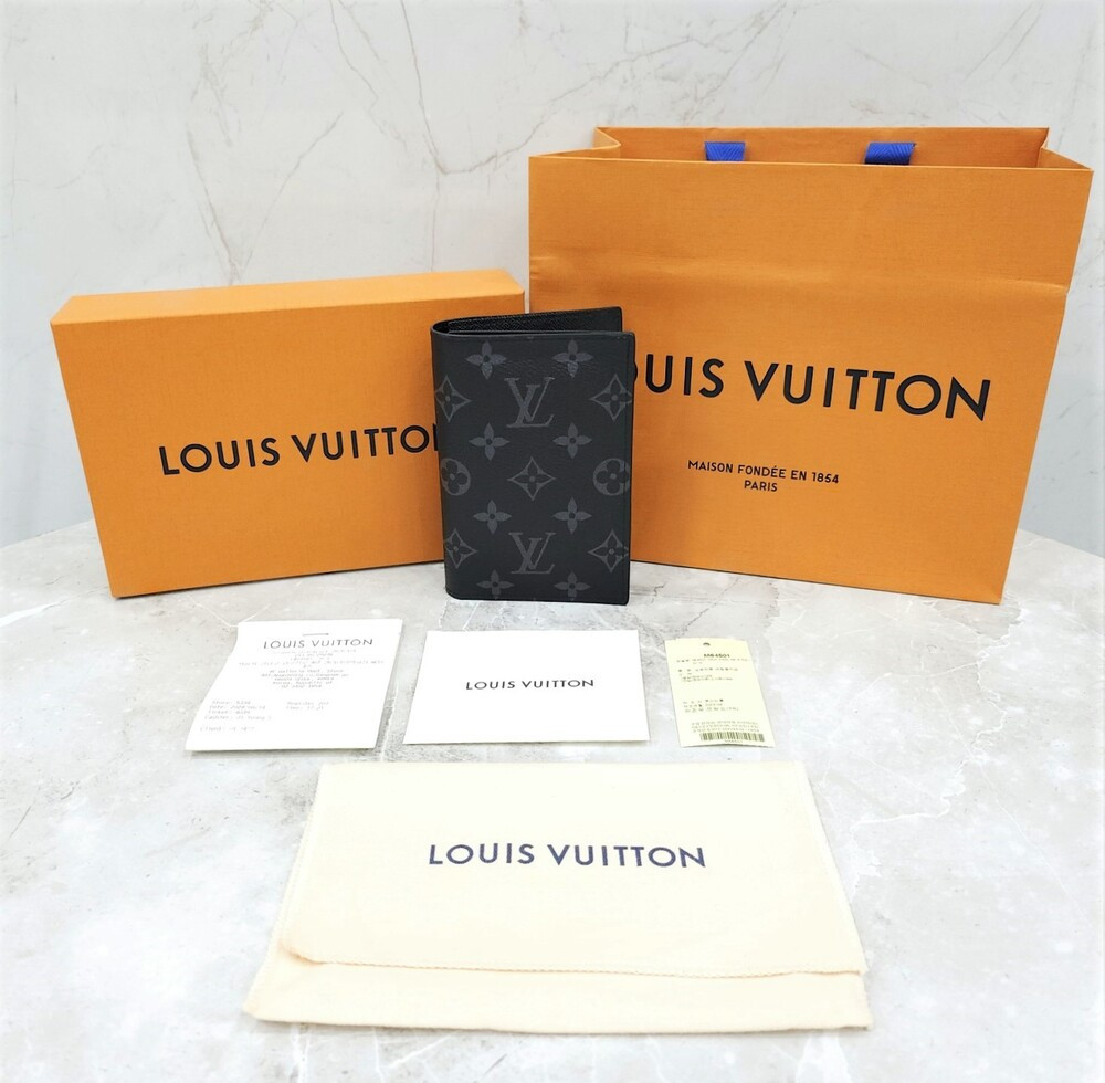 [럭스유] (새상품) 루이비통 이클립스 패스포트 커버 여권지갑 M64501