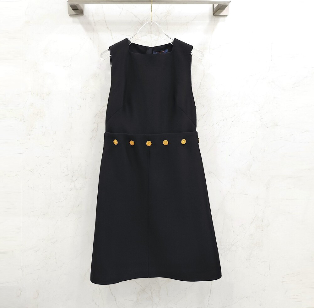 [럭스유] 34 / 루이비통 버튼 웨이스트 미카도 드레스