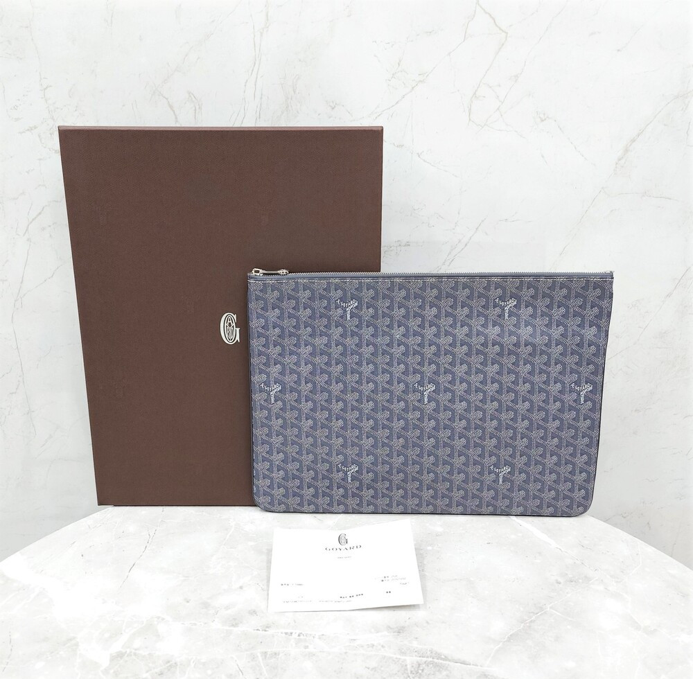 [럭스유] 고야드 스페셜 그레이 세나 클러치 GM