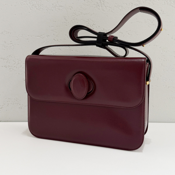 까르띠에 머스트 드 버건디 숄더백