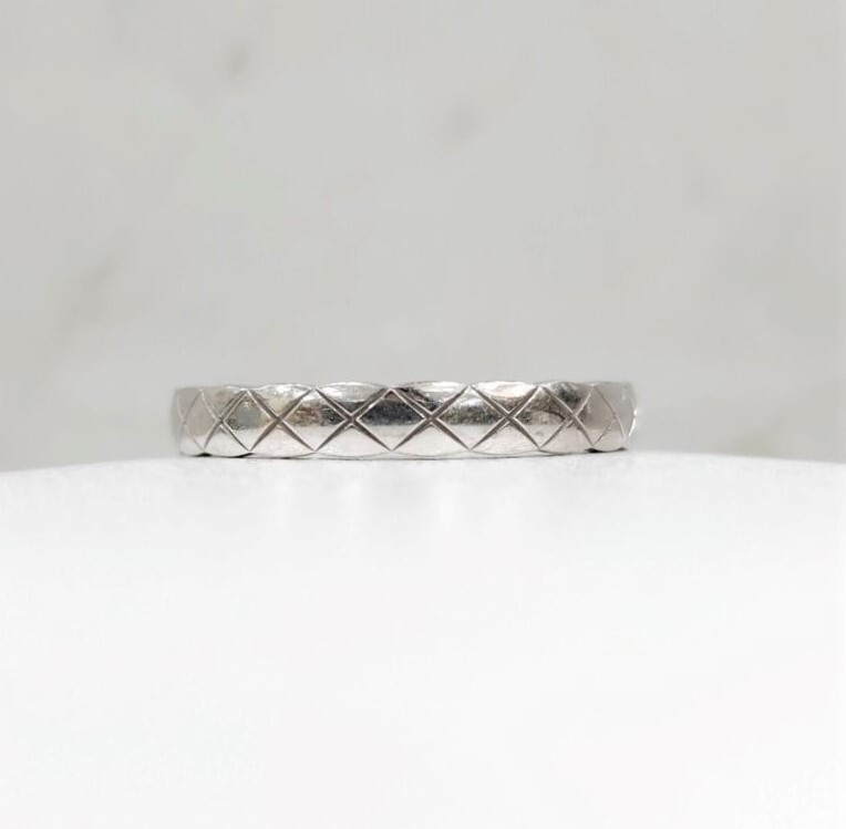 [럭스유] 샤넬 코코크러쉬 링 화이트골드 61호 J11793