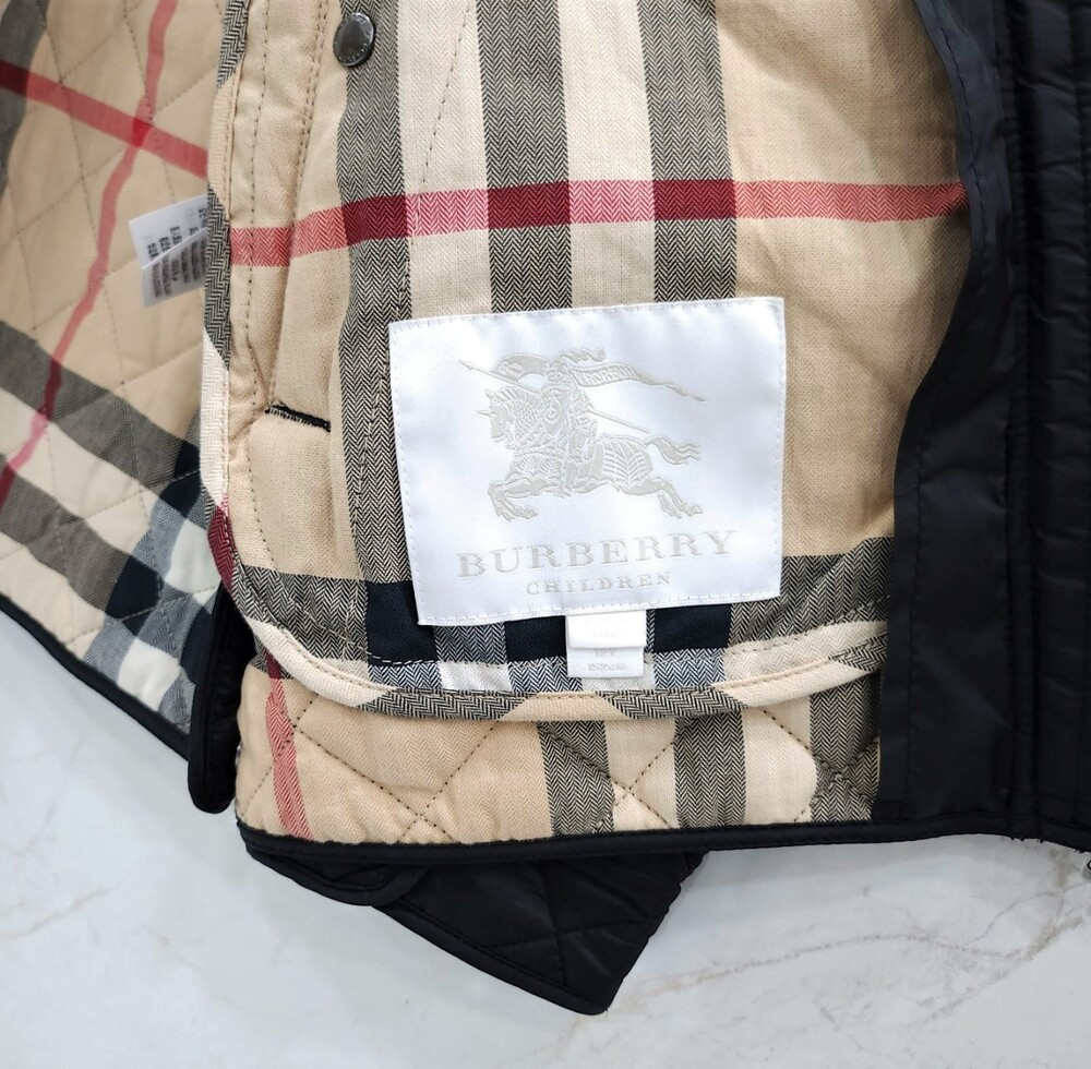 [럭스유] 12Y / 버버리 키즈 퀄팅 자켓 4557742