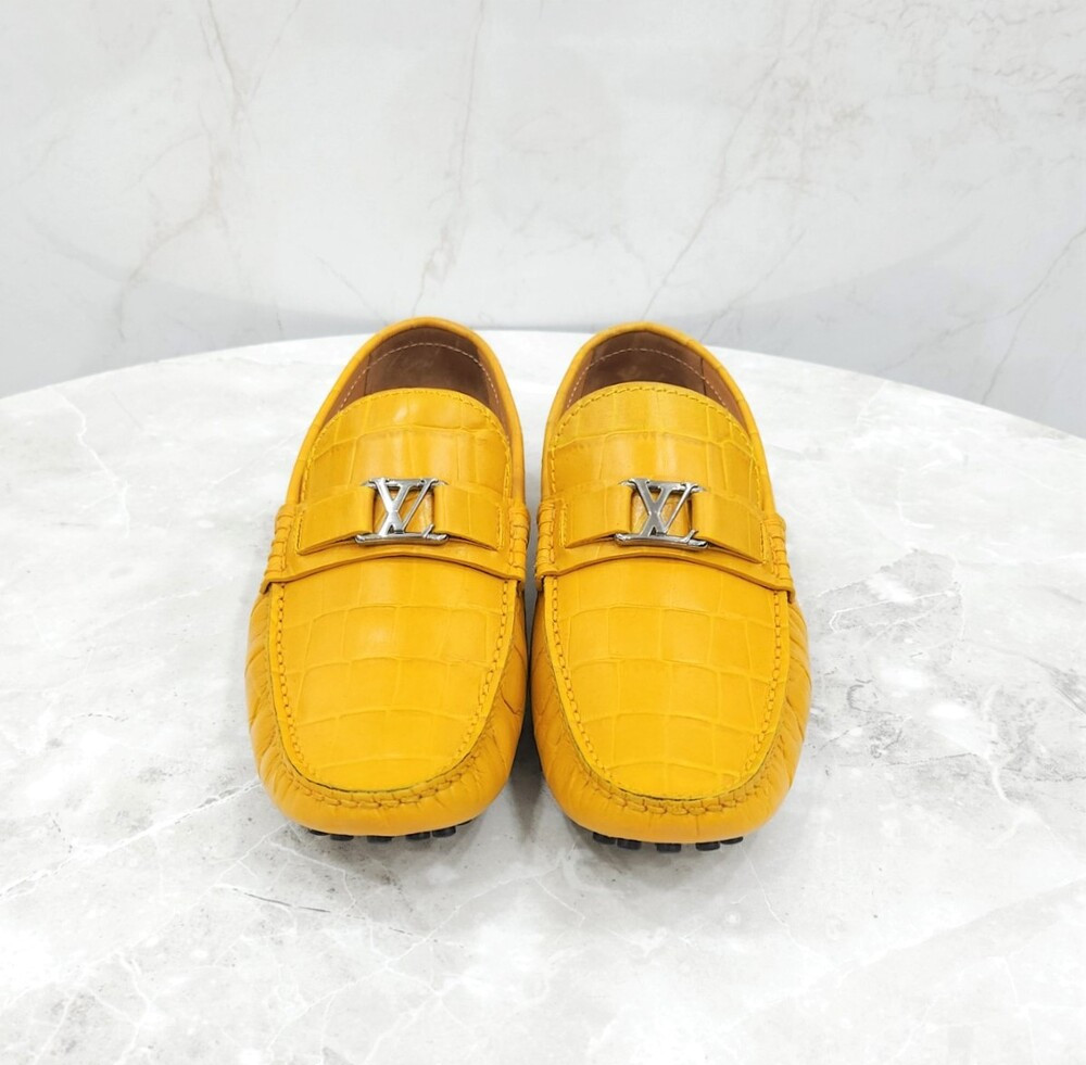 [럭스유] 7 / 루이비통 LV 크로커다일 드라이버 모카신 로퍼