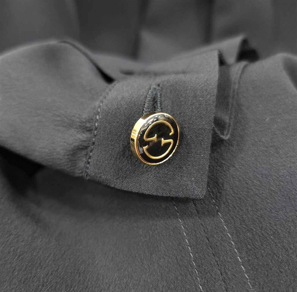 [럭스유] (새상품) 38 / 구찌 보우넥 실크 블라우스 740513