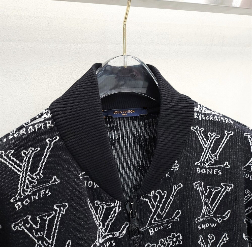 [럭스유] XL / 루이비통 LV 카툰 자카드 집업