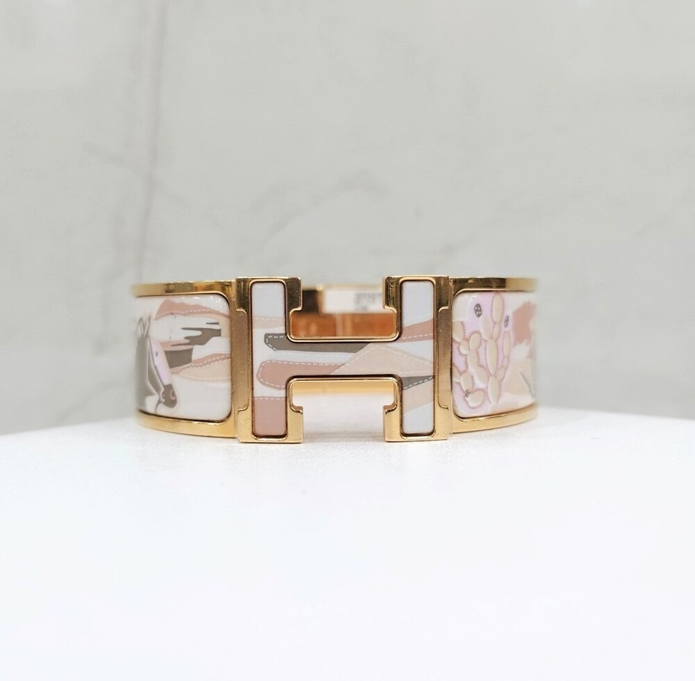 [럭스유] 에르메스 H Bottle Story 클릭클락 팔찌 PM