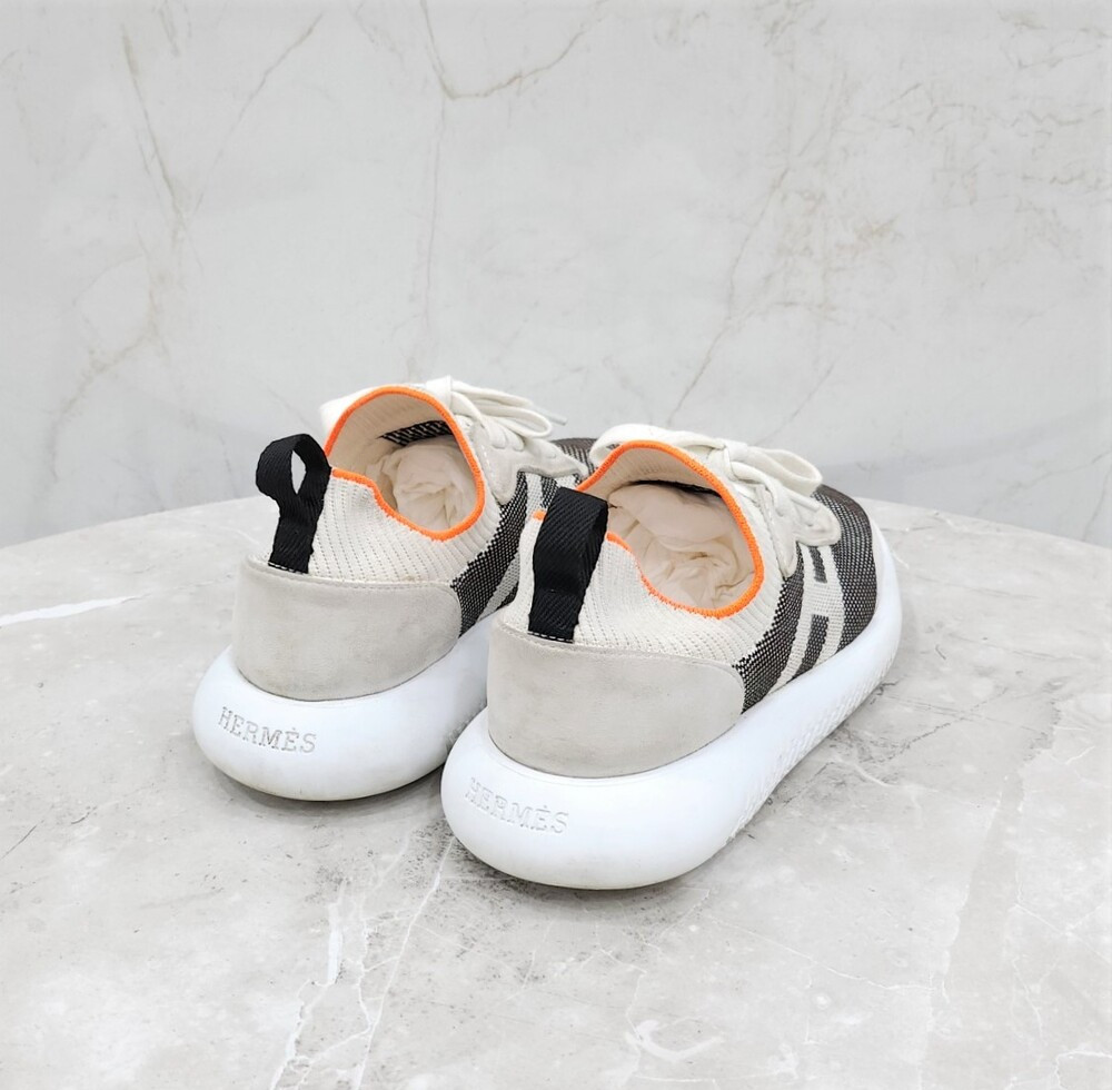[럭스유] 37.5 / 에르메스 크루 니트 스니커즈