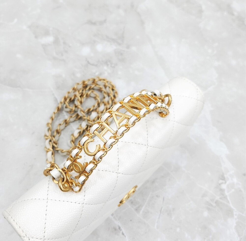 [럭스유] 샤넬 탑핸들 WOC 체인 크로스백 신형내장칩 AP2804