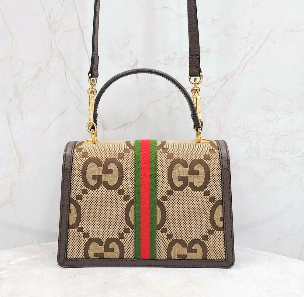 [럭스유] 구찌 오피디아 웹 스몰 탑핸들 백 651055