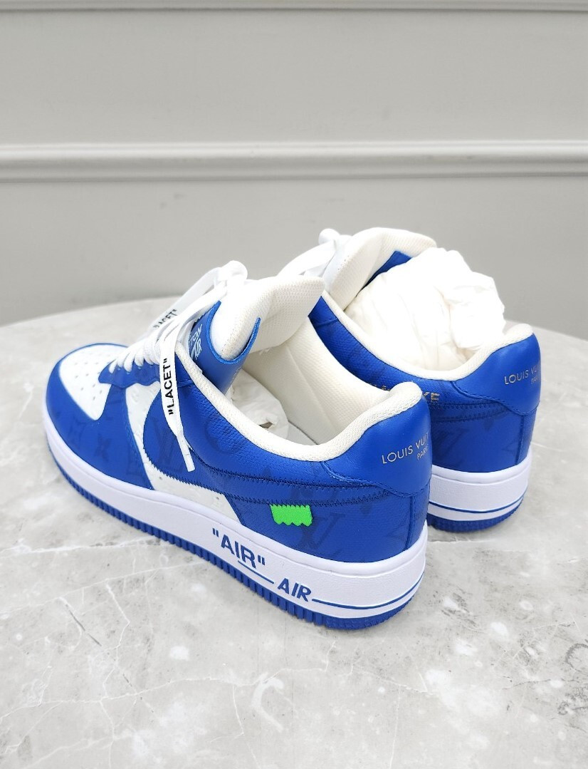 [럭스유] 6.5 / 루이비통 X 나이키 에어포스1 버질아블로 팀 로얄