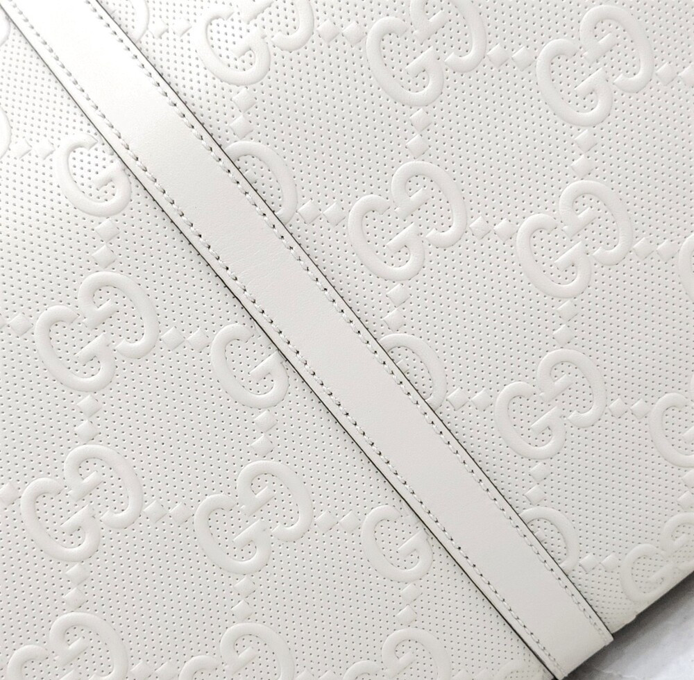 [럭스유] 구찌 GG 엠보스드 트래블 크로스 더플백 625768