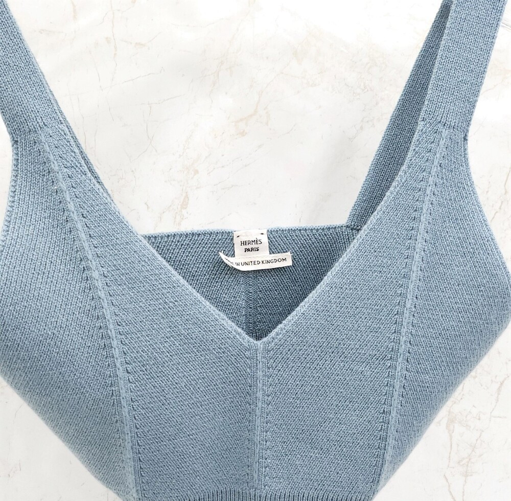 [럭스유] (새상품) 38 / 에르메스 캐시미어 니트 탑