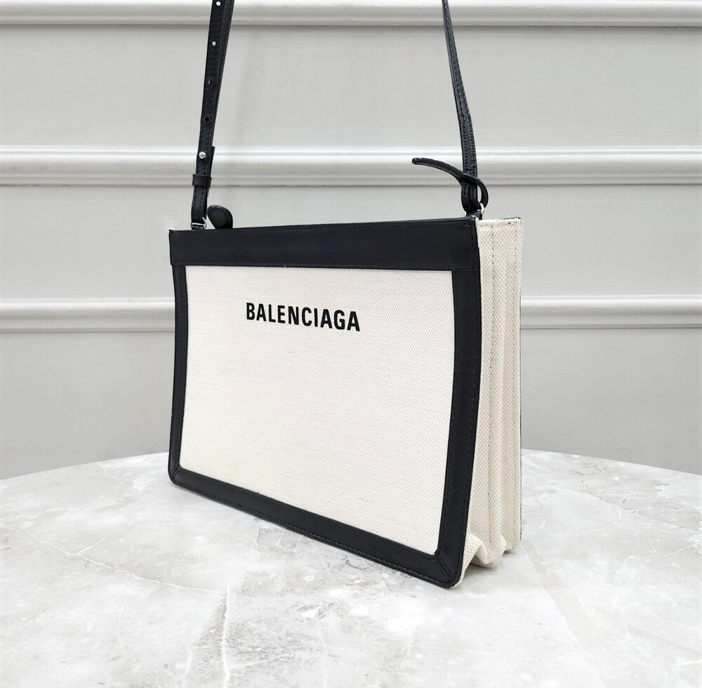 [럭스유] 발렌시아가 캔버스 포쉐트 크로스백