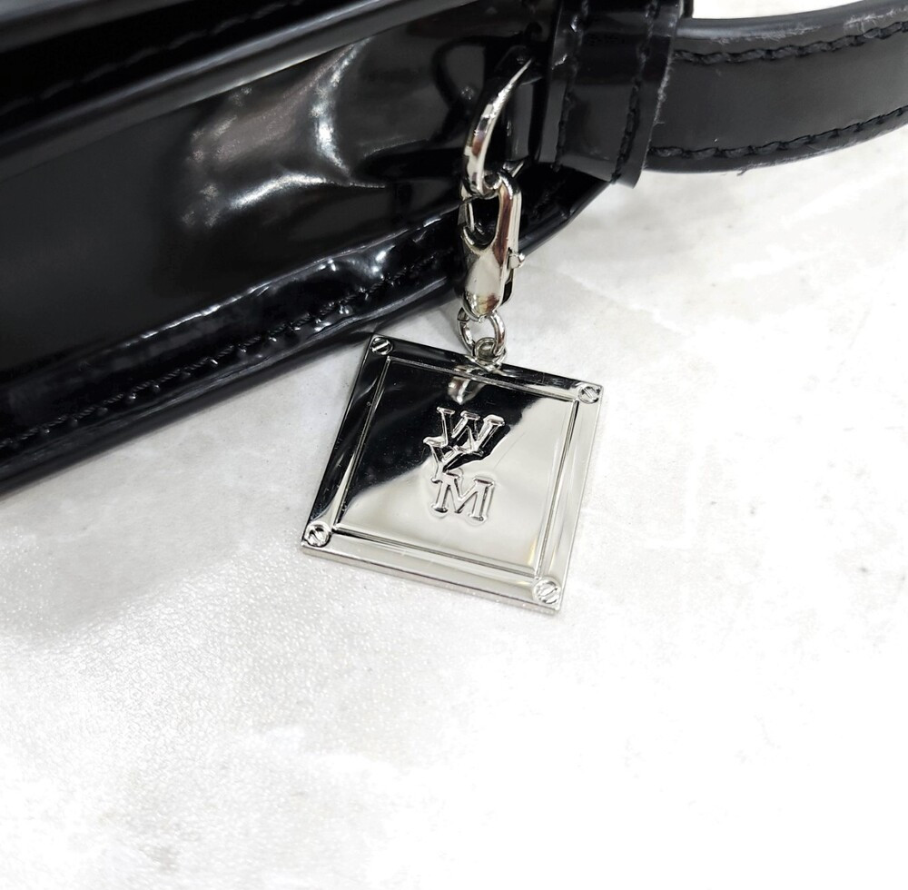 [럭스유] 우영미 블랙 스퀘어 마이크로 백