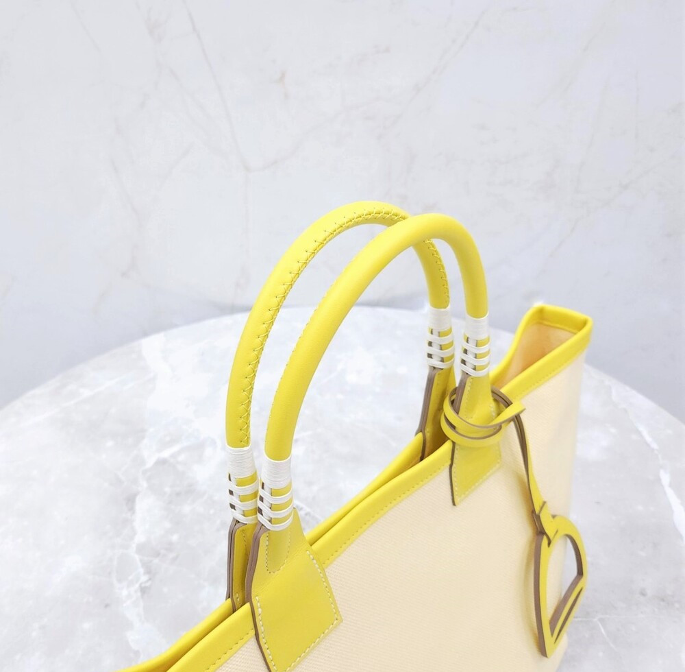 [럭스유] 에르메스 캔버스 스티플 백 25 U각인