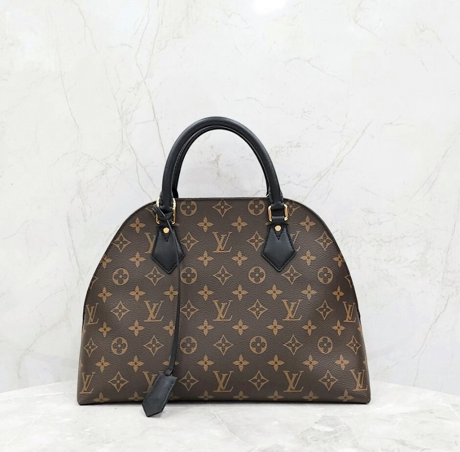 [럭스유] 루이비통 모노그램 느와르 알마 BNB 토트 숄더백