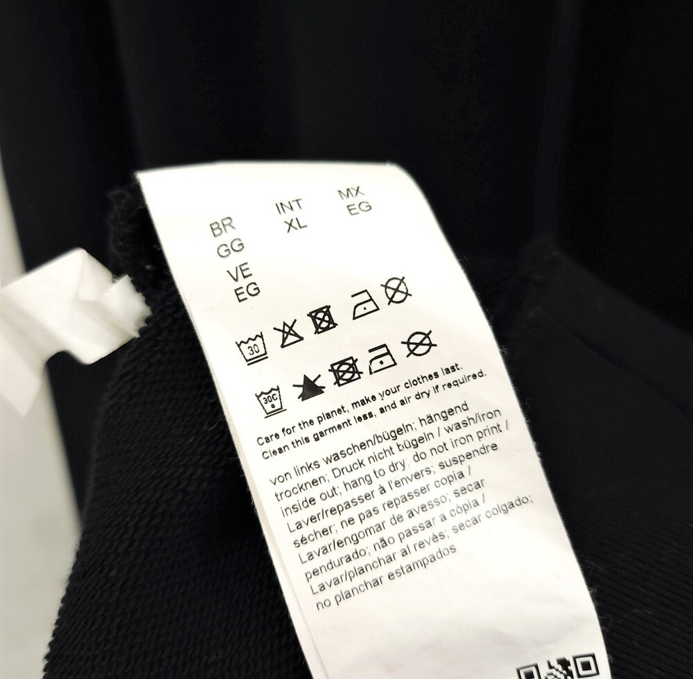 [럭스유] XL / 보스 프렌치 테리 코튼 모노그램 필드 로고 후드티