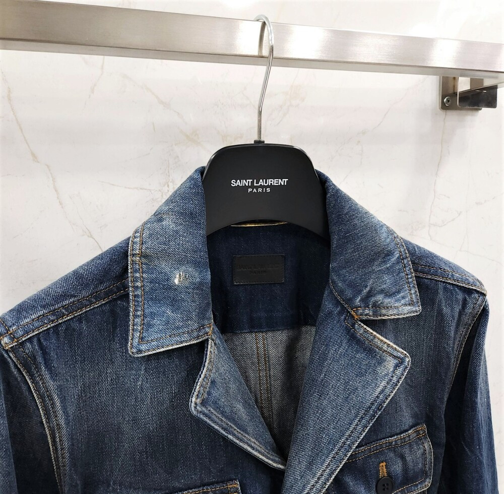 [럭스유] S / 생로랑 데님 자켓