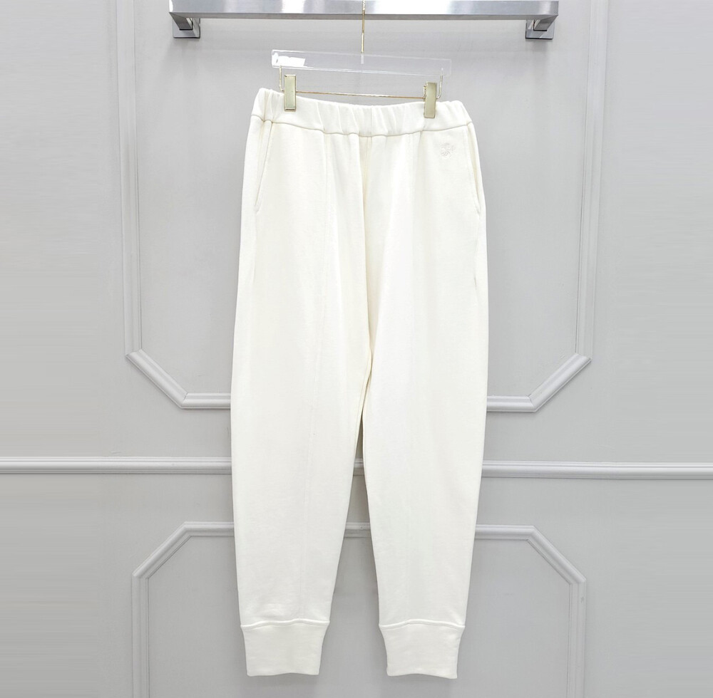 [럭스유] S / 질샌더 아이보리 트레이닝 조거팬츠