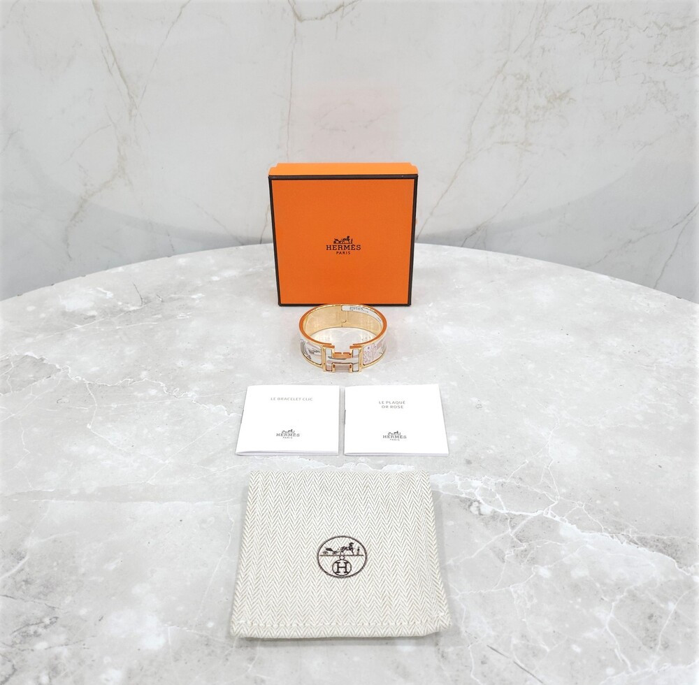 [럭스유] 에르메스 H Bottle Story 클릭클락 팔찌 PM