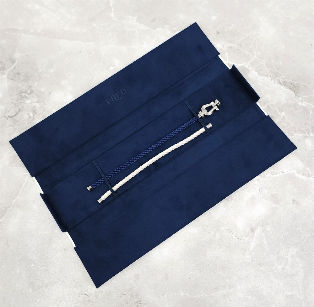 [럭스유] 프레드 포스텐 18K 화이트골드 팔찌 라지 15호