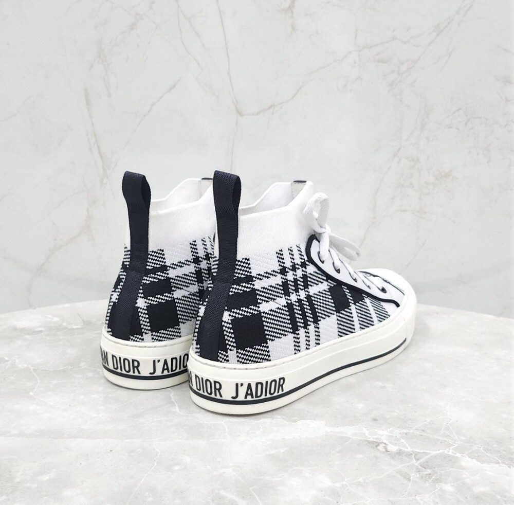 [럭스유] 36 / 디올 워크앤디올 체크 테크니컬 스니커즈