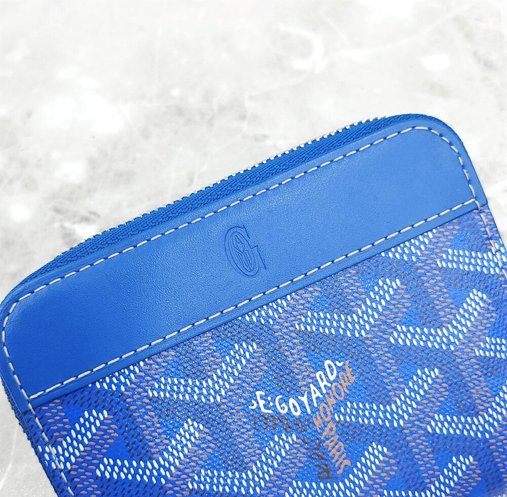 [럭스유] 고야드 스페셜 블루 마티뇽 미니 지갑