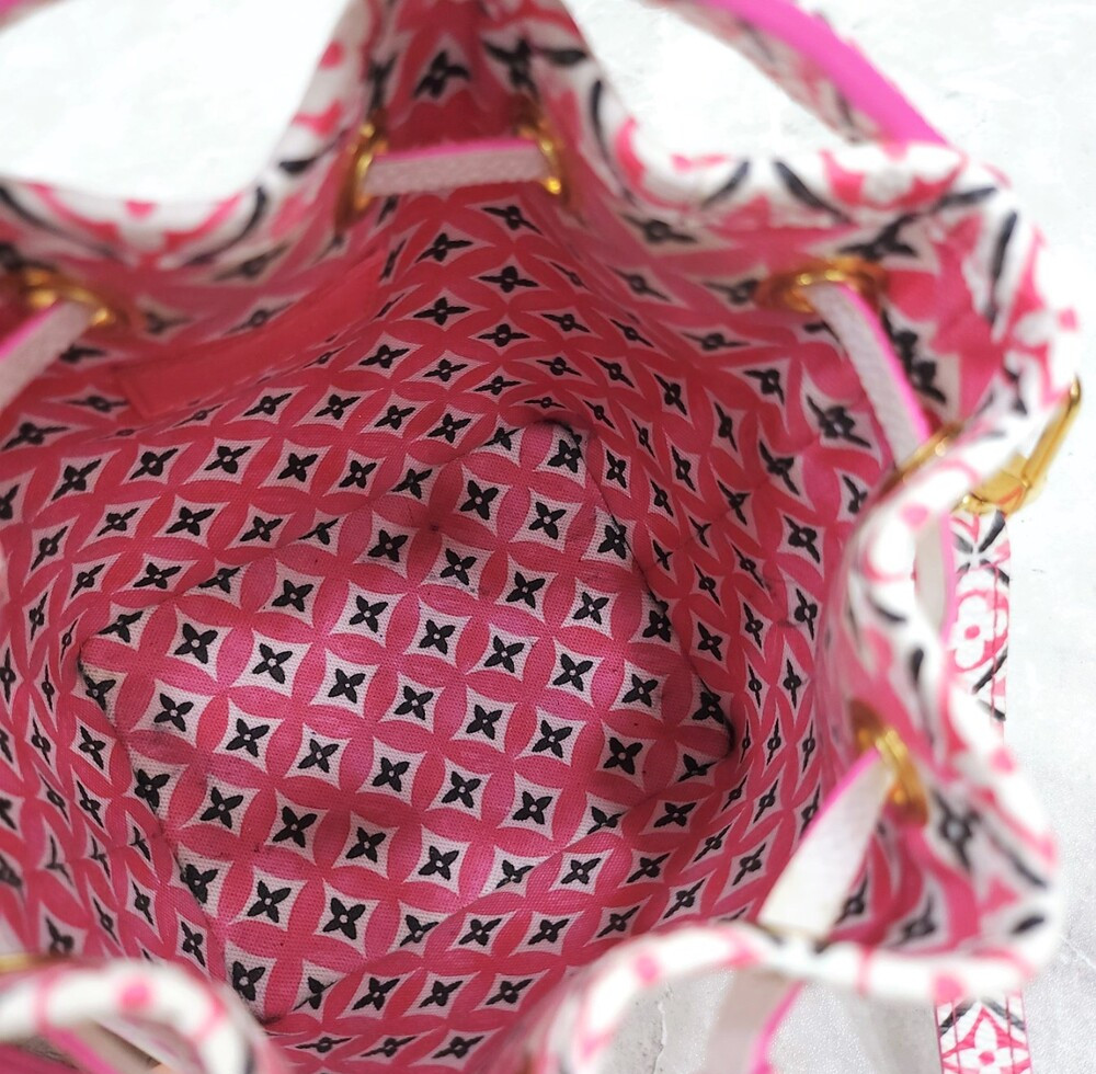 [럭스유] 루이비통 모노그램 나노 노에 버킷백 핑크 M82386