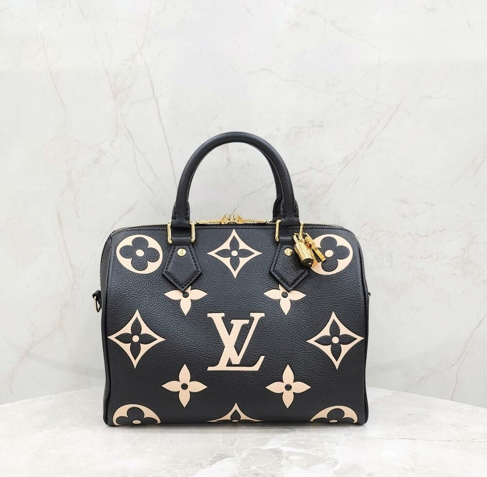 [럭스유] (새상품) 루이비통 앙프렝뜨 모노그램 스피디 반둘리에 25 M58947