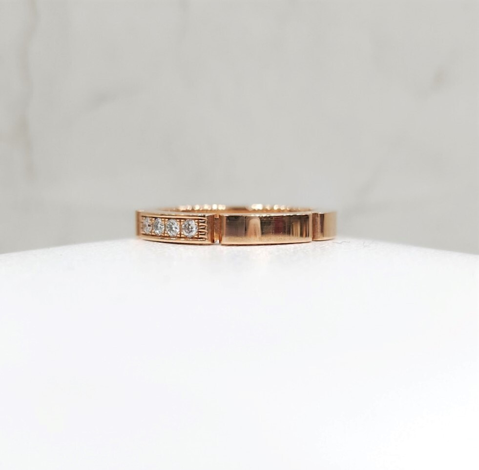 [럭스유] 까르띠에 다이아 마이용 팬더링 18K 로즈골드 47호