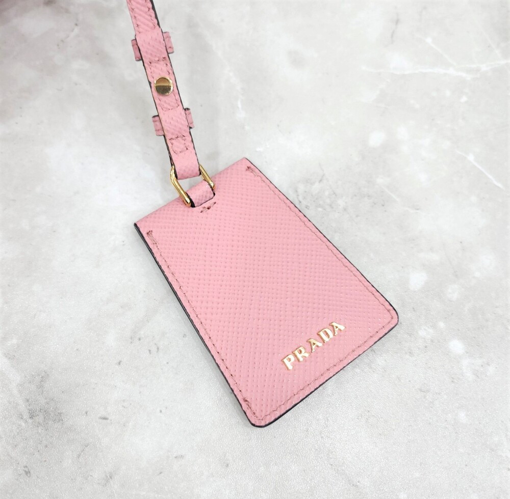 [럭스유] 프라다 사피아노 탑핸들 버킷백 페탈 핑크 1BE032