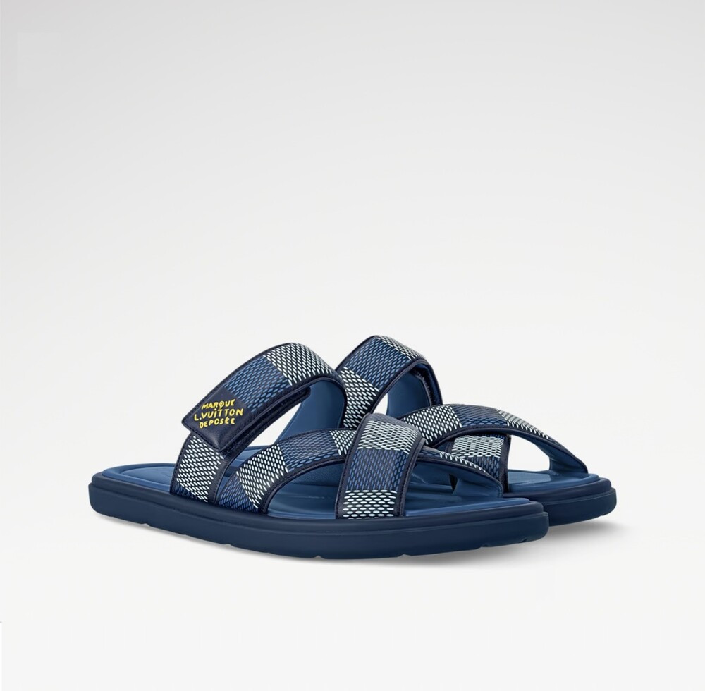 [럭스유] 9 / 루이비통 LV 다미에 베니스 뮬 슬리퍼 1ACRI9