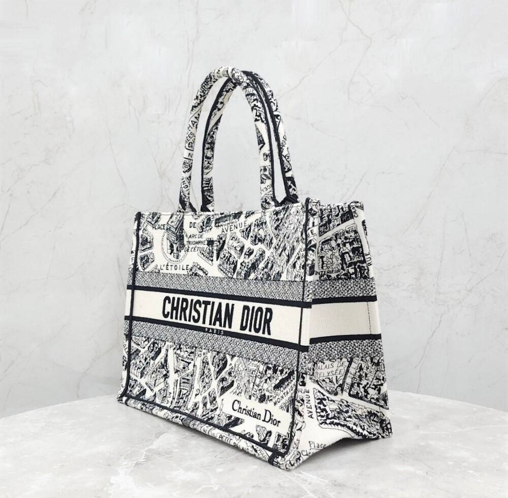 [럭스유] 디올 북토트 미디엄 플랑 드 파리 M1296ZOMP