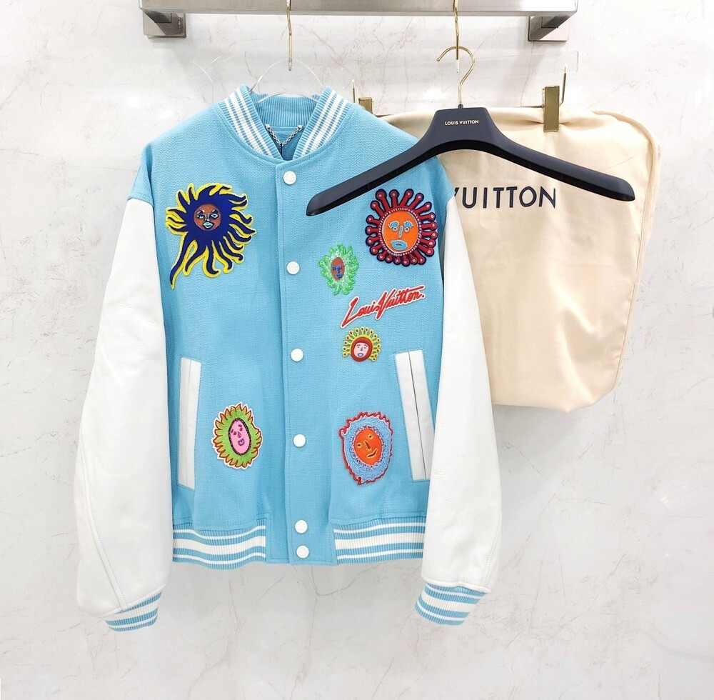 [럭스유] (새상품) 54 / 루이비통 X 쿠사마야요이 바시티 자켓 1AB8HC
