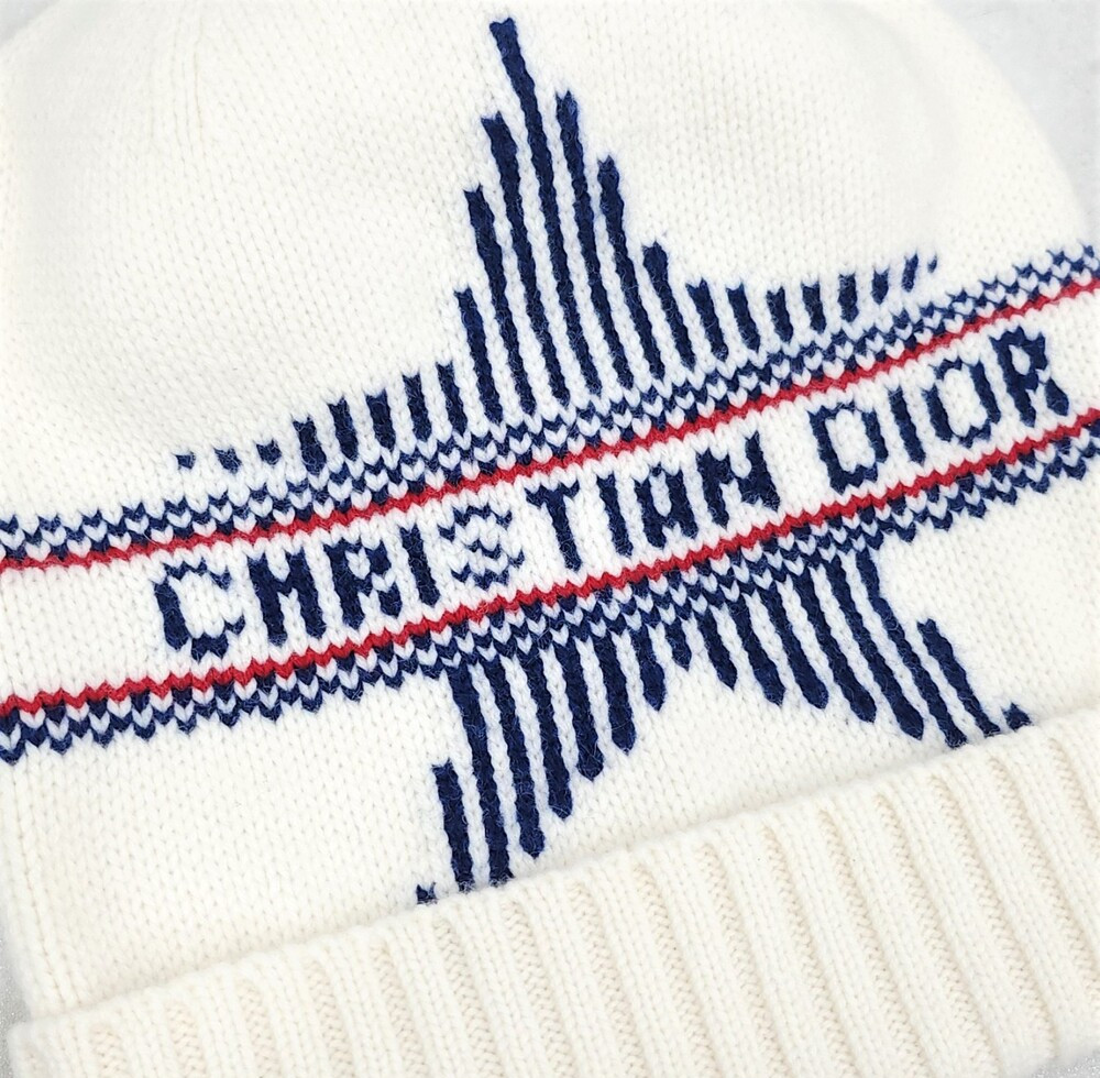 [럭스유] 디올 알프스 버터플라이 비니 울 캐시미어 41DAL700I030